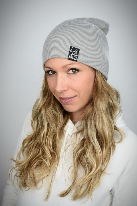 Czapka LCK 12 - JASNA SZARA Czapka LCK 12 - JASNA SZARA