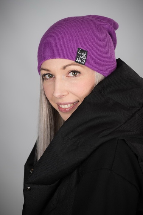 Czapka LCK 24 - FIOLETOWA