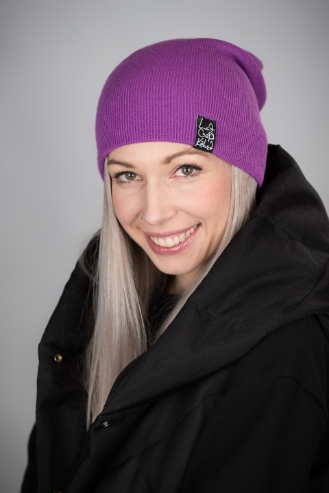 Czapka LCK 24 - FIOLETOWA