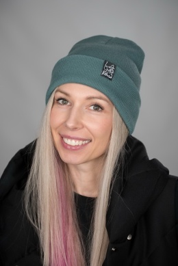 Czapka LCK 32 - SZARONIEBIESKA