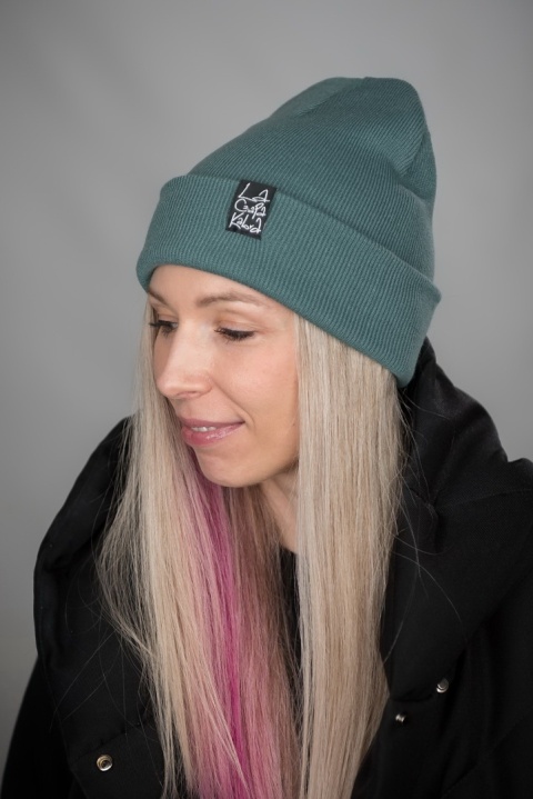 Czapka LCK 32 - SZARONIEBIESKA