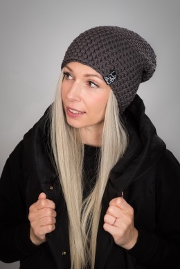 Czapka Merino 03 - MOKKA