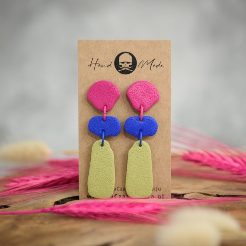 Kolczyki Tamara - kolorowe