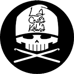  Logo LCK czaszka w czapce i szydełka 